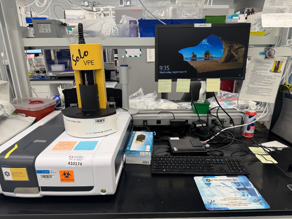 Image of Agilent CARy 60 UV-VIS Spectrophotometer